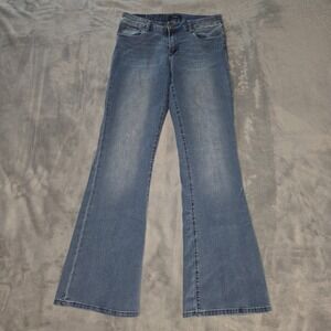 STS Blue Jeans Women's Size 11 Denim Flare Bell Bottoms 32W‎ 33L